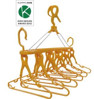 Detachable 10 piece clothing hanger